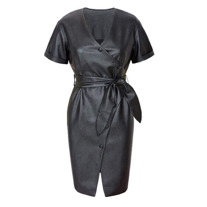 Leather Dresses Designs #DRW025