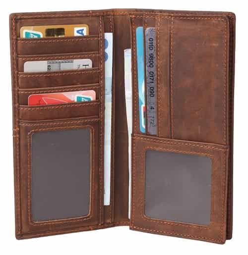 Leather Coat Wallet